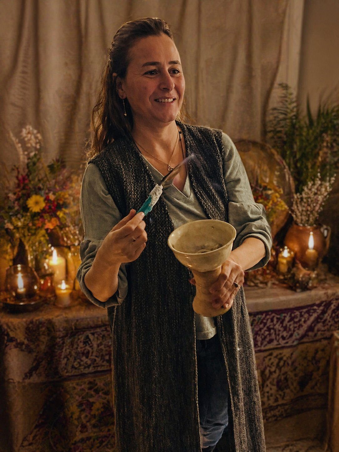 Women's circle in Aljezur Algarve with Galya Karpol